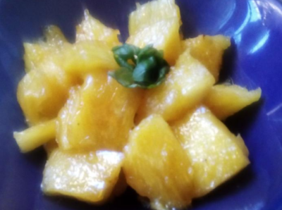 ANANAS RÔTI AU MIEL