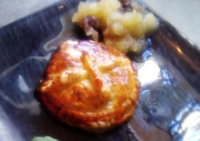 Feuilleté aux pommes raisns 